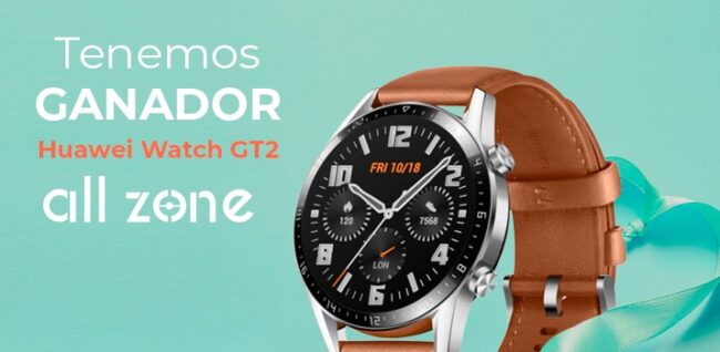 ganador sorteo Huawei Watch GT2