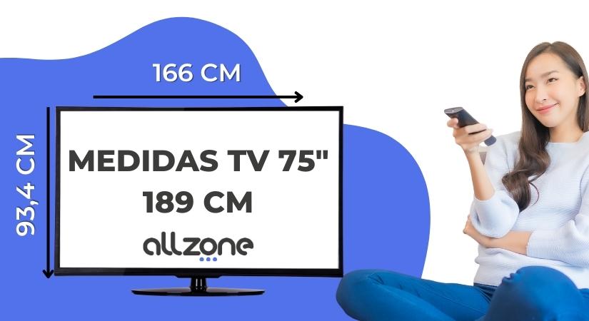 Televisores 75 pulgadas 189 cm Smart TV