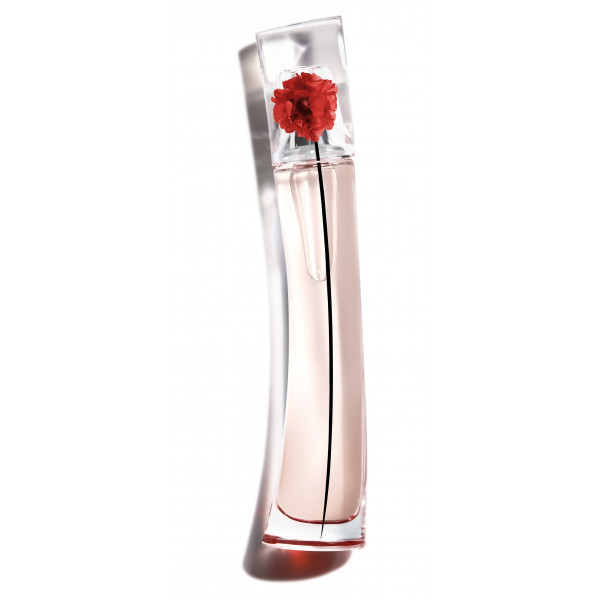 Perfume de flor roja Kenzo para chicas adolescentes.