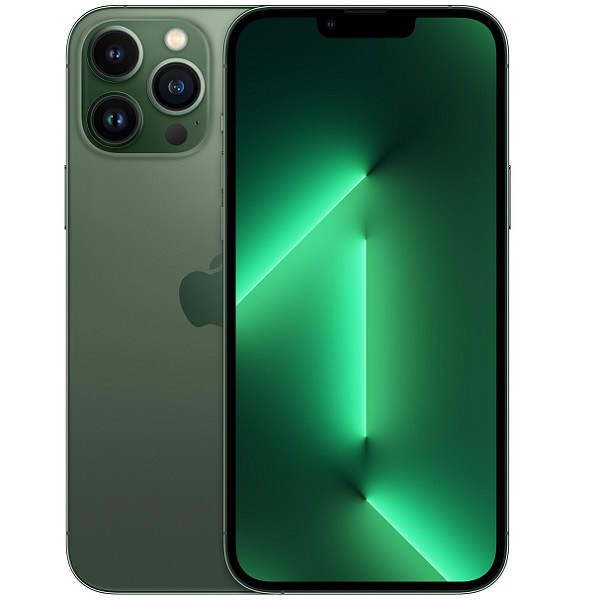 Iphone 13 de color verde.
