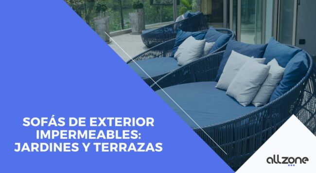 Sofás de exterior impermeables: jardines y terrazas Sofás de exterior impermeables: jardines y terrazas