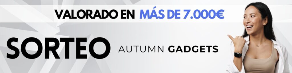 SORTEO AUTUMN GADGETS: Para un otoño tecnológico