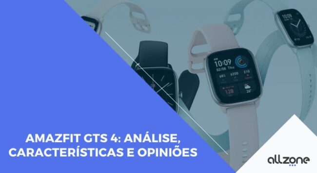 Amazfit GTS 4: análise, características e opiniões Amazfit GTS 4: análise, características e opiniões