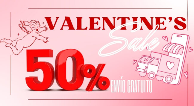 Valentine's Sale no Allzone: Descontos para se apaixonar!
